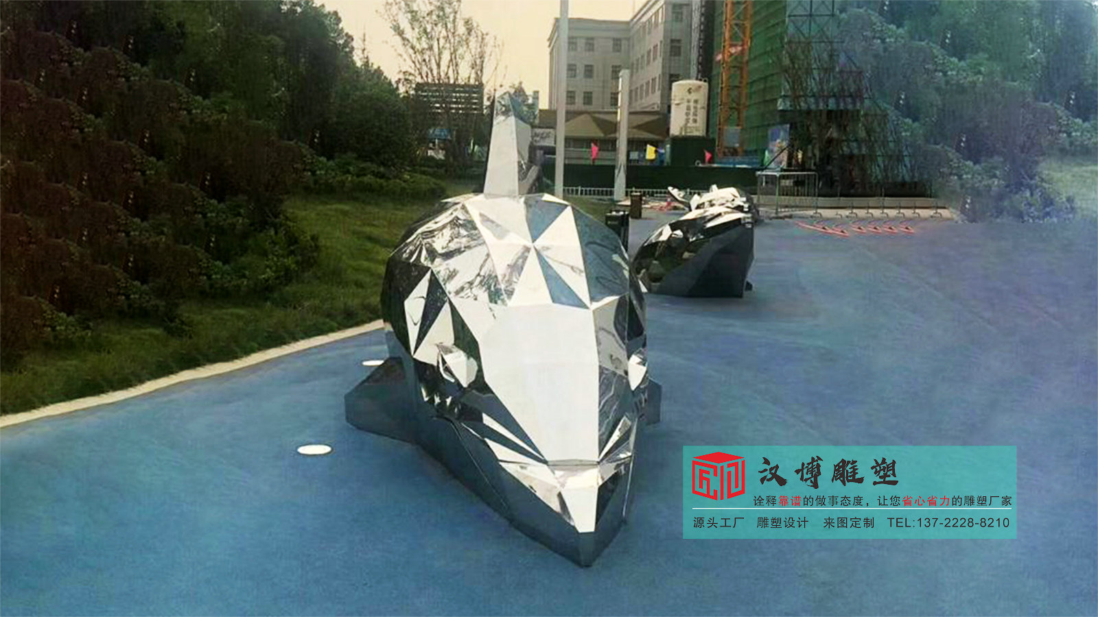 动物雕塑摆件,不锈钢雕塑加工,户外雕塑厂家